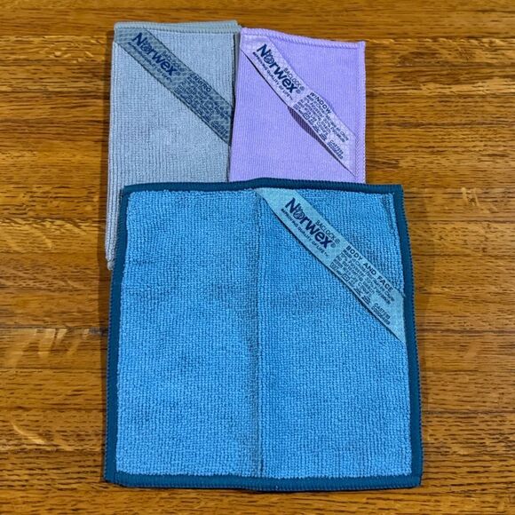 Norwex Mini Microfiber Variety Pack Set of 3 NWT - Picture 2 of 7